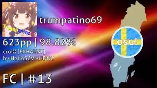 trumpatino69 | TeamGrimoire+Amaneko - croiX [EXHAUST] (HelloSCV, 8.16*) +HDNC 98.82% FC #13 | 623pp