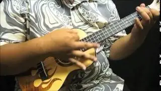 Ana'ole Ukulele ACS Tenor Flame Koa #4175