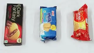 Dark fantasy Choco Fills vs Milk Shakti vs Mom's Magic Butter cookies 🍪 || Biscuits 🍪🍪🍪 ||