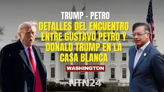 Detalles del encuentro entre Gustavo Petro y Donald Trump en la Casa Blanca