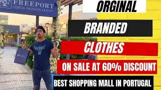 shopping mall in portugal lisbon 🇵🇹/ cheap price all brands available.. Tax free outlets