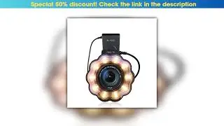 Best Seafrogs Macro Led Ring Light Flash Speedlite with Adapter ring for Nikon D5100 D3100 Series C