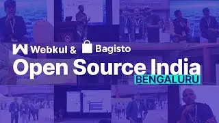 Proud to Showcase @Bagisto at Open Source India Event 2022