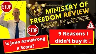 Ministry of Freedom Review ❌  Is Jono Armstrong a Scam? ⛔️  9 Reasons I didn&rsquo;t buy it ⛔️