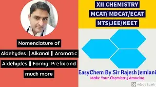 Nomenclature of Aldehydes || Alkanal || Formyl prefix || Common names and alpha, beta, gamma system