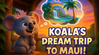 Koala&rsquo;s Dream Vacation to Maui 🌴 | Learn Colors| Fun Preschool Learning Adventure | Dream Big