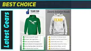 `Team Fan Apparel NFL Hoodie: The ULTIMATE Eagles Fan Gear!