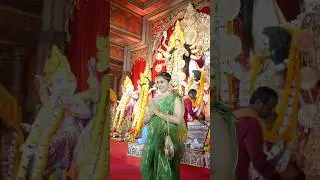 Some snippets from the Saptami Pujo!! #tanishaamukerji #shortsfeed #durgapuja #durgamaa #pujo