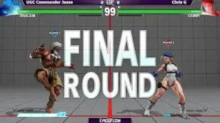 SFV &ndash; UGC Commander Jesse (Dhalsim) vs Chris G (Cammy) &ndash; TT6