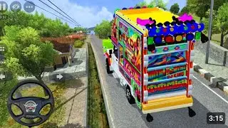 Dj pickup game bus Simulator Indonesia! Mobile Game! Dj pickup!