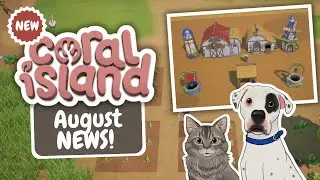 Coral Island NEWS!: Adoptable Pets, Exterior Customization, Merit Points & More!!! 🐕