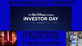 Disney Investors Day discussion