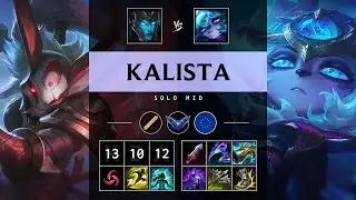 Kalista Mid vs Vex - EUW Diamond Patch 25.16