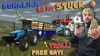 Sonalika RX 60 FAS Gyeaa | Kanak Di Kheti in FS25 | New Tractor Harvester | Dhaliwal Gaming