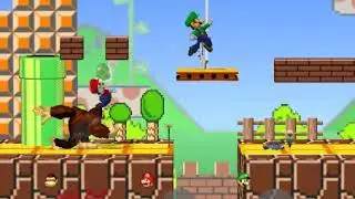 Super Smash Bros Melee - Event 31 - Mario Bros Madness