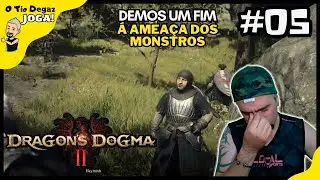 DRAGONS DOGMA 2 - Gameplay PT-BR - Episodio 05 - Demos um fim &aacute; amea&ccedil;a dos monstros