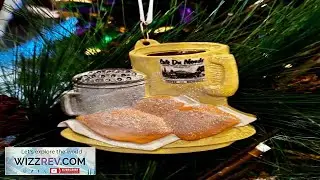 New Orleans Ornament Christmas Coffee Beignets Cafe du monde ornaments eBay