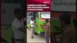 Karnataka Traffic Cop's Hack For Excessive Honking By Reckless Drivers Is Viral