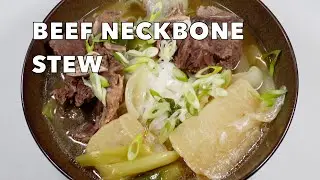 Beef Neckbone Stew Recipe | Korean So-Mogppyeo-Tang Recipe