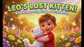 Leo&rsquo;s Lost Kitten! 😿 A Heartwarming Story of True Friendship | 3D Cartoon for Kids #animation