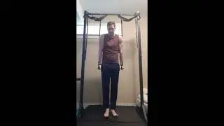 Home gym with pull up bar