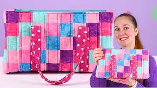 Sew a Quilted Patchwork Bag | Beginner Friendly!