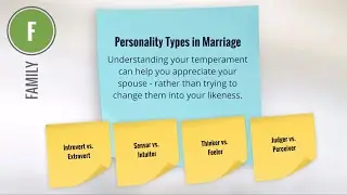 Marriage -  Personality Types in Marriage