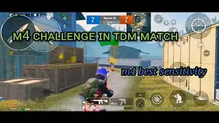 ᴍ4 ᴄʜᴀʟʟᴇɴɢᴇ ɪɴ ᴛᴅᴍ ᴍᴀᴛᴄʜ 🔥🔥🔥😂#pubgmobile #itsaman #battlegroundsmobileindia #bgmi #pubg
