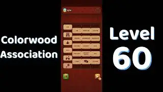 Colorwood Associations Level 60 Answers 🌈🧠 | Relaxing Word Association Puzzle | solutionguruji