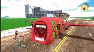 SKY PLANE TRAIN ETOR MOSTAR//Indian bike drawing 3d//ROHIT KING #indianbikedriving3d