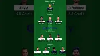 KOL vs MI Dream11 Predictions | KOL vs MI Dream11 Team | KOL vs MI Dream11 | KOL vs MI Team #shorts