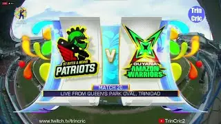 Hero CPL 2020 Match 20 - STKNP vs GAW [Full Match Replay]