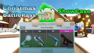 ShowCasing 2025 MM2 Christmas BattlePass.. (Murder Mystery 2)