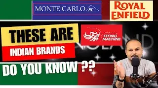 🛍️ 🛍️ Brands which sound foreign but are actually indian 🛍️🛍️