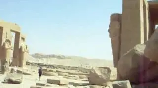 Temple of Ramesses II, Ramasseum, at Luxor, Egypt tour