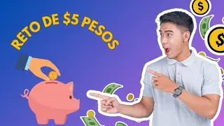 Reto de los $5 🪙pesos diarios 💰☺️👏/anímate 😁 a empezar con el hábito de ahorrar $$💶 @editgomez.39