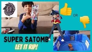 UNBOXING OF SUPER SATOMB! | Beyblade Review | JJ Plays