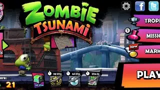 Mobigame- Zombies tsunami gameplay 