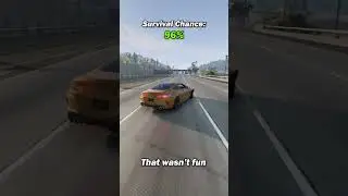 Cars vs Speed Bump at Top Speed