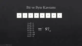 8- Bit ve Byte Nedir? İkilik Sayı Sistemi