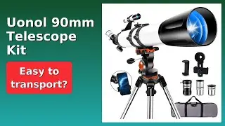 REVIEW (2025): Uonol 90mm Telescope Kit. ESSENTIAL details.