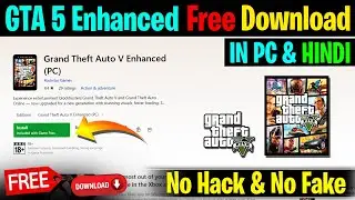 GTA 5 Free Download in Pc & Laptops | How to Install GTA 5 Enhanced for Free in Hindi 2025
