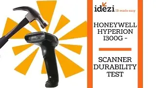 Honeywell Hyperion 1300g - Scanner Durability Test - Idezi 