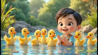 Ducky Wings Go Flap, Flap, Flap | Popular Nursery Rhyme | Educational Kids Songs