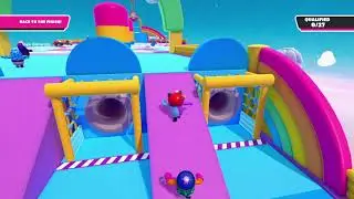 Fall Guys [PS4] Gameplay Clip | Solo Show with a PlayStation Plus Exclusive Pack