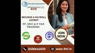 Complete HR Payroll Training | PF, ESI, PTAX Compliance for Career Growth