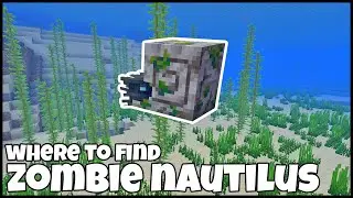 Where To Find The ZOMBIE NAUTILUS In MINECRAFT