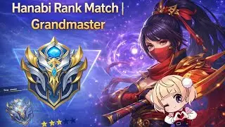 Hanabi Rank Match | Grandmaster Gameplay | MLBB #mobilelegends #youtube #mlbb 