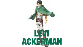 Banpresto Master Stars Piece Attack On Titan Levi Ackerman Figure Unboxing and Review!