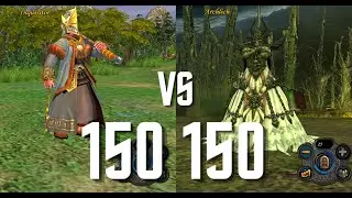 150 Inquisitor VS 150 Archlich - Duel - Heroes of might and magic V - Hero LVL1 - No hero play